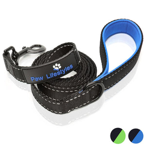 Paw Lifestyles Leash Black and Blue