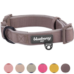 Blueberry Dog Collar Beaver Brown