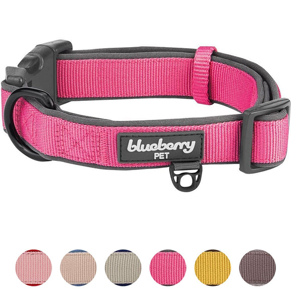 Blueberry Dog Collar Muted Red-Violet