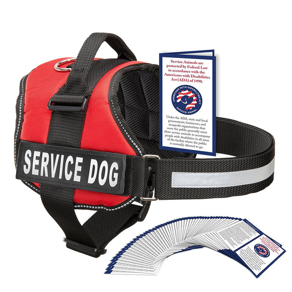 Service Dog Harness Red