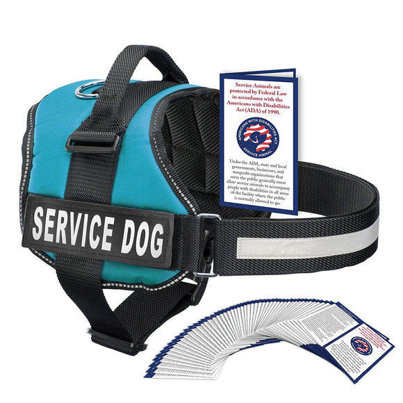 Service Dog Harness Blue