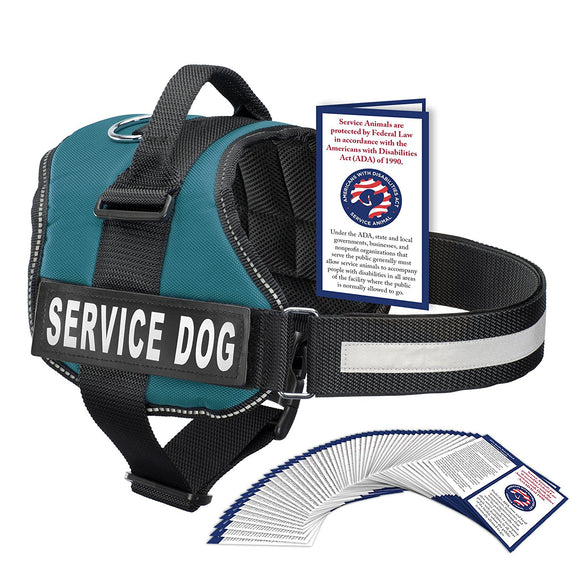 Service Dog Harness Teal
